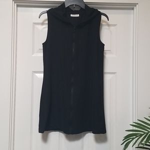 Black bathing suit cover up